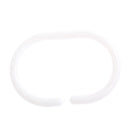 #QZO Packung mit 12 Duschvorhang-Haken-Aufhänger Plastikring Bad Drape Schleife