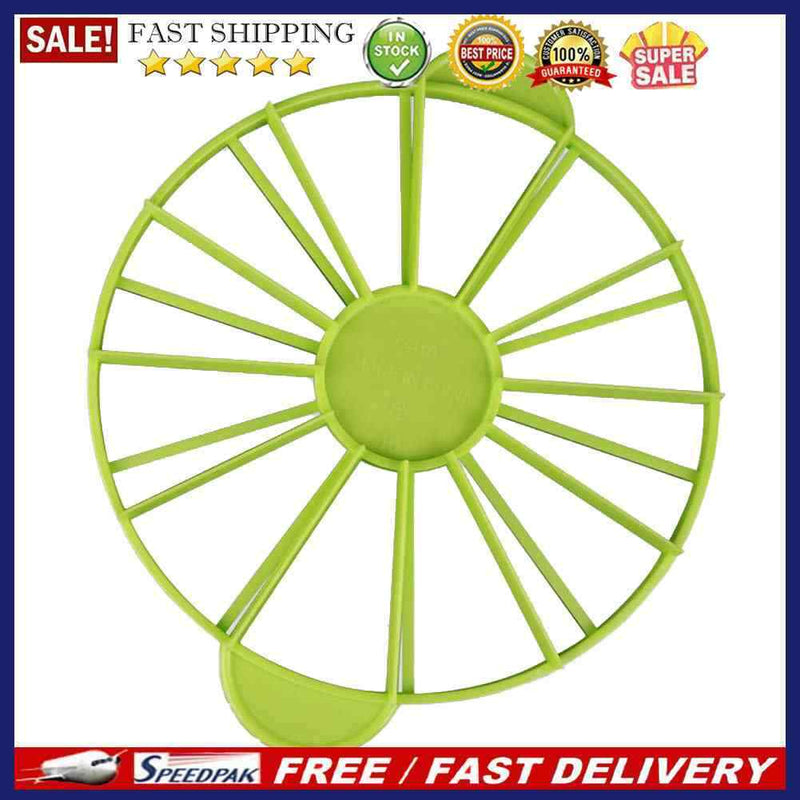 10/12 Slice Round Bread Mousse Dessert Plastic Divider Cake Equal Portion C