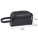 Men Women Fashion PU Leather Mobile Phone Wristlet Bag Pure Color Small Handbags