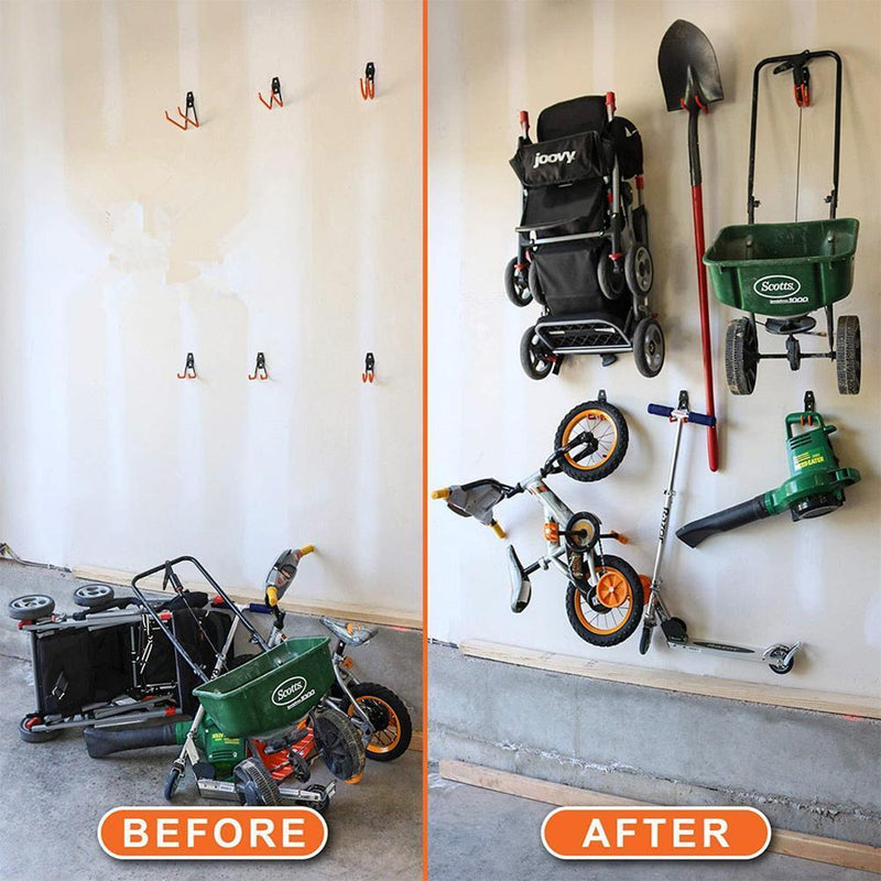 Heavy Duty Screw Installation 2 Hook Hanging Hook Bathroom Organizing Gadget