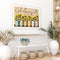 50X40cm English Sentence Frameless Oil Paint By Numbers Painted Picture Craft