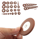 26pcs/Set Alto Saxophone Sax Replacement Woodwind Leather Pads Cushion