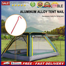 Outdoor Nails Aluminium Alloy Tent Accessories for Hammock Camping Awning Can