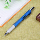 Ballpoint Pen Screwdriver Ruler Spirit Level Multifunction Pen(Blue) Newly