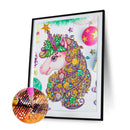 Diamond Painting DIY Licorne Partial Special Drill Rhinestone Kit (UP152) Newly