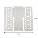 Laundry Folding Board Kids Adjustable Clothes Holder Organzier (White) Newly