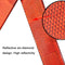Road Safety Car Emergency Breakdown Triangle Reflective Red Warning Sign Newly