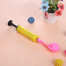 Portable Mini Plastic Manual Ballon Pump Hand Push Air Inflator Party Tools