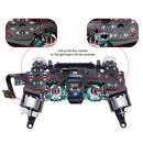 DIY Wireless Gamepad Game Controller Light Board LED Repair Set for PS4 Newly