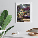 5D DIY Full Drill Diamond Painting Quiet Path Embroidery Needlework Home Deco
