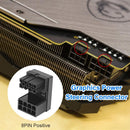 ATX 8Pin Female to 8Pin Male 180 Degree Power Adapter for Desktops GPU (B)