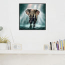 5D DIY Full Drill Diamond Painting Elephant Cross Stitch Embroidery Mosaic Ki