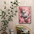 Tree Sleeping Cat Oil Paint By Numbers Kits Canvas Picture Wall Art DIY Craft