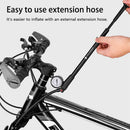 Alloy Road Bike Shock Absorber Hose Front Fork Pump Handle Extension MTB