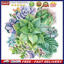5D DIY Diamond Painting Kits Full Square Drill Succulents Mosaic Wall Picture