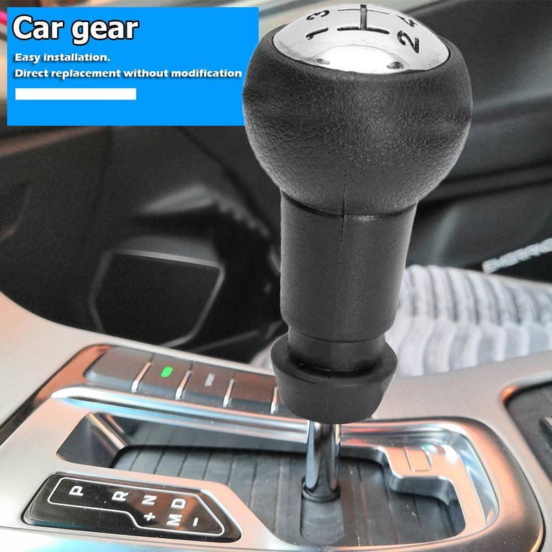 Car Manual 5 Speed Gear Shift Knob Shifter Head for Citroen Saxo Xsara Black