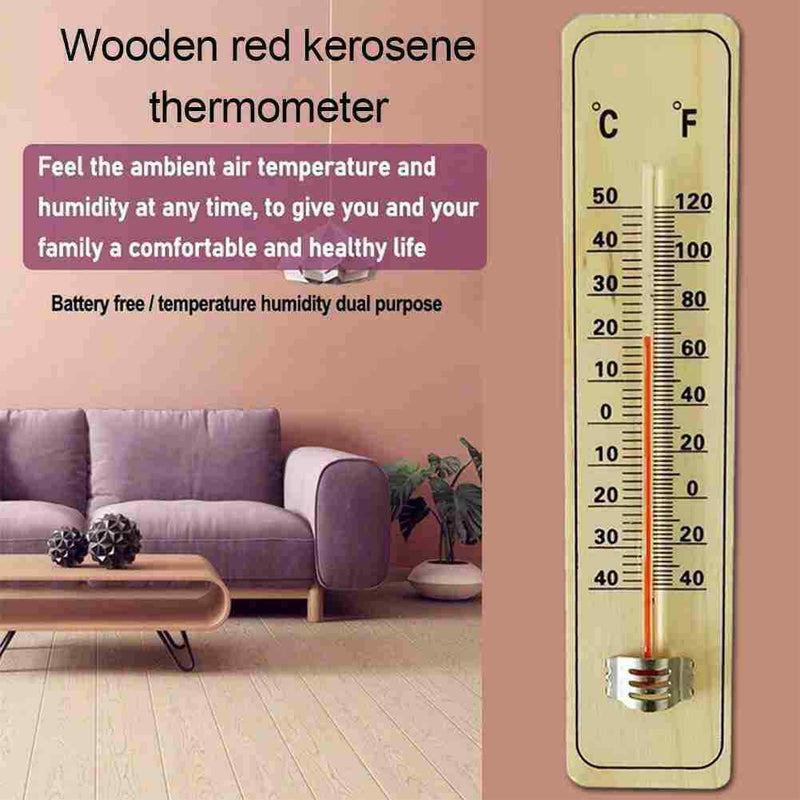 Wall Thermometer Indoor Outdoor Garden House Garage Logger Hot Hung Sale Z8N9