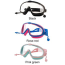 2PcsChildren Swimming Goggles w/ Earbuds Anti Fog Swimming Glasses