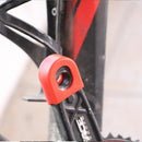 2pcs/set Bicycle Crankset Crank Wheel Protective Sleeve Protector (Red)