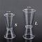 Wine PVC Single Drink Measure Cup Cocktail Shaker Double Shot Jigger Short
