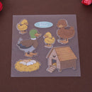 Farm Duck Silicone Stamp Cutting Die Stencil Frame Scrapbook Decor Craft Newly