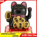 Lucky Cat Wealth Waving Shaking Hand Fortune Welcome Craft Art Shop Hotel Gift