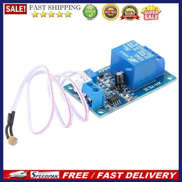 XH-M131 DC 12V Photoresistor Relay Module Sensor Brightness Auto Control Mo