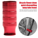 Mountain Bicycle Hub Quick Release Axis Wheel Lamp Holder for Cycling Bike Parts