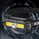 Head Lamp Fishing Running Headlamp Work Light XPG+COB Strong Light Headlight