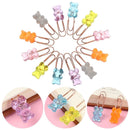 Stationery School Cartoon Bookmark Binder Organizer Paper Clips Clip Holder