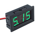 0.56inch LED Display DC 4.5-30V Two-wire Digital Voltmeter(Green)