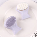 Silicone Face Cleanser Brush Washing Double-Side Massage Portable Skin Care Tool