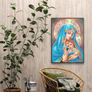 5D DIY Diamond Painting Character Special Shaped Drawing Kits Home Decoration
