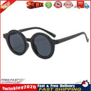 Summer Kids Girl Boy Sunglasses Children Round Sun Glasses UV400 (Black) Newly