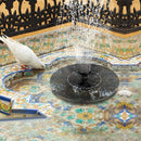 Floating Solar Powered Fountain Pond Bird Bath Water Fountain Pump (13cm)