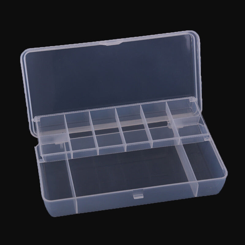 2 Layer Multifunctional Fishing Lure Plastic Box Portable Kit Storage Case Newly