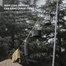 Tent Canopy Lanyard Clothesline Outdoor Camping Rope w/ Buckle (Army Green)