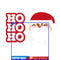 Plastic Christmas Yard Signs Set of 10 Garden Welcome Stakes Outdoor Decorations