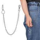 steel Trousers HipHop Jewelry Keyring Jean Keychain Clip Wallet Belt Chain
