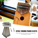 Kalimba Key Thumb Piano 8 Keys  for Kalimba DIY Replacement Part Accessory Newly