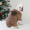 #A Christmas Decoration Warm Cat Clothes Cartoon Dogs Hoodies Not Fade Pet Suppl