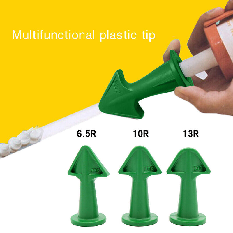 Caulking Construction Silicone Remover Caulk Finisher Scraper (Green Set) Newly
