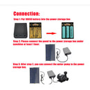 Low Noise Brushless Pump Outdoor Waterfall Fountain Garden Pool Pond Water Pump