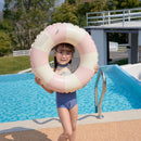 Retro Thickened PVC Swimming Ring Inflatable Baby Underarm Ring for Water Gam