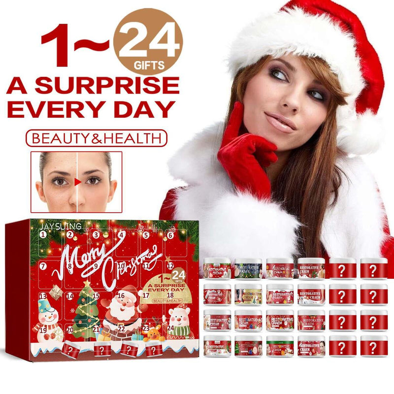 Christmas Beauty Gift Box Xmas Advent Calendar Beauty Blind Makeup Box Gifts