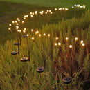 #A 2pcs Solar Led Light No Wires Required Garden Solar Light Yard Decor for Ou