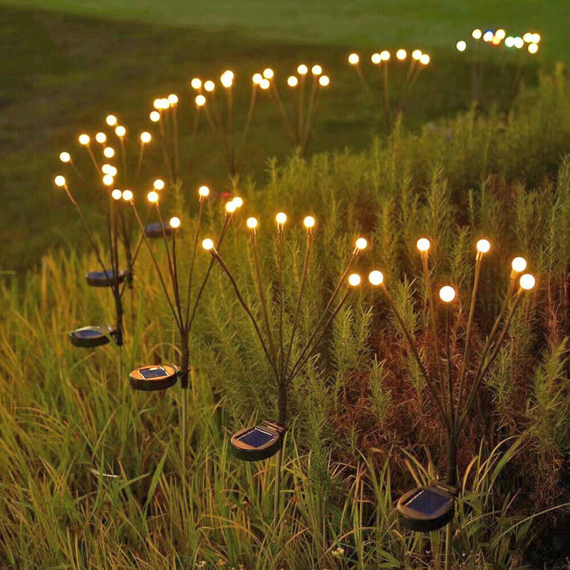 #A 2pcs Solar Led Light No Wires Required Garden Solar Light Yard Decor for Ou