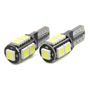 9SMD Light Bulbs 12V T10 W5W Dome Map License Plate Light Car LED Reading Bulbs
