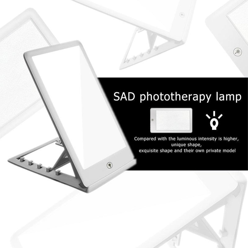 3 Modes SAD Therapy Light Mood Affective Disorder Phototherapy Daylight US Plug