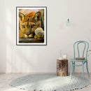 5D Diamond Painting Kits Animal Full Round Drill DIY Wall Mosaic Rhinestone A